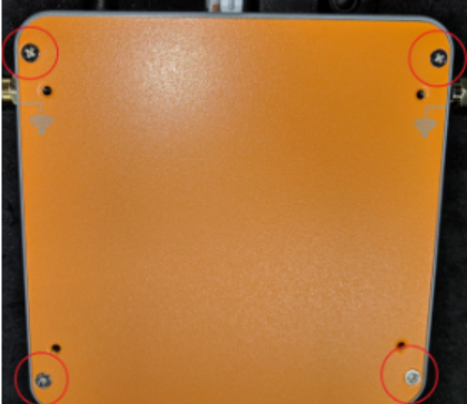 Opening the CL100 Industrial Computer